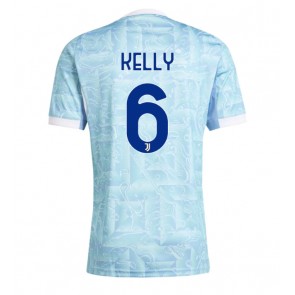 Lacne Muži Futbalové dres Juventus Lloyd Kelly #6 2025-26 Krátky Rukáv - Preč